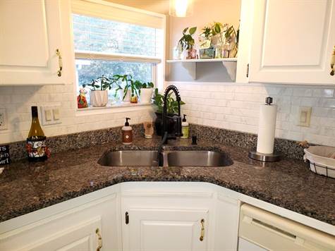 NEW COUNTER-TOPS, SINK AND LIGHT FIXTURE