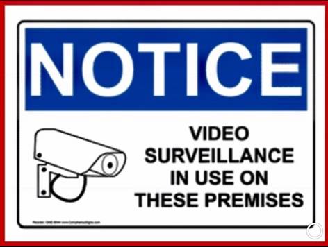 Video surveillance in use on premises