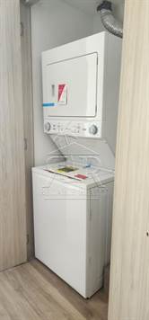 Comes with new washing machine & dryer