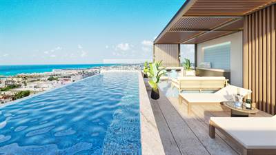 Stunning 1 bedroom Studio (Walking distance to beach) Blu 39 Playa del Carmen , Suite 001, Playa del Carmen, Quintana Roo