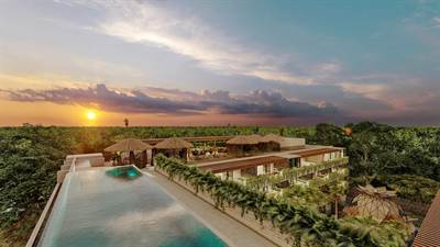2 Br. Condo with 10 years of financing and Private Pool. Aldea Zama, Tulum