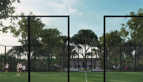 NEW LOTE TO BUILD FOR SALE IN PLAYA DEL CARMEN - FOOTBALL