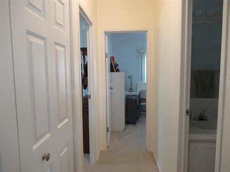 Hallway back to bedrooms
