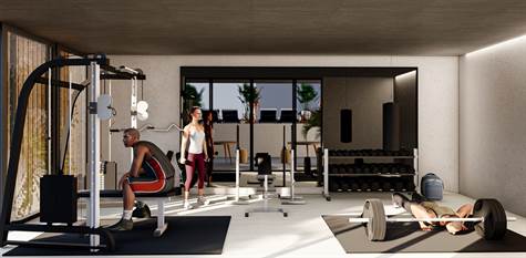 gym - Avant-Garde Penthouse for sale in Playa del Carmen