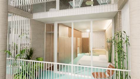 Stylish 2-BR Penthouse in Eco-Friendly Development near Playa del Carmen Beach