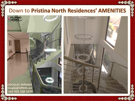28. Going down Pristina North Residences' Amenities