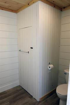 Utility cupboard for water heater