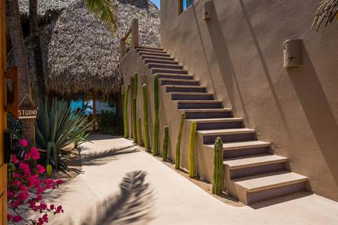 Colores del Pacifico - stairs up to Bedroom #3