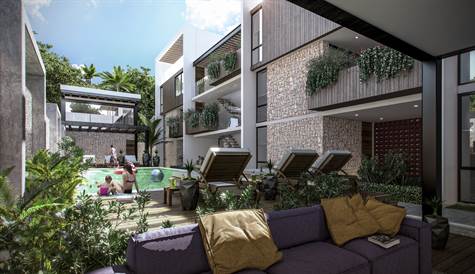 New 3-bedroom penthouse condo for sale in Tulum
