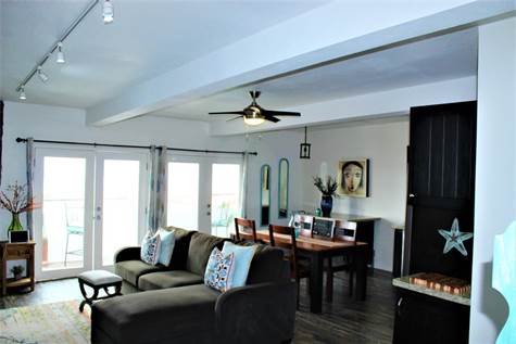 lower open living area