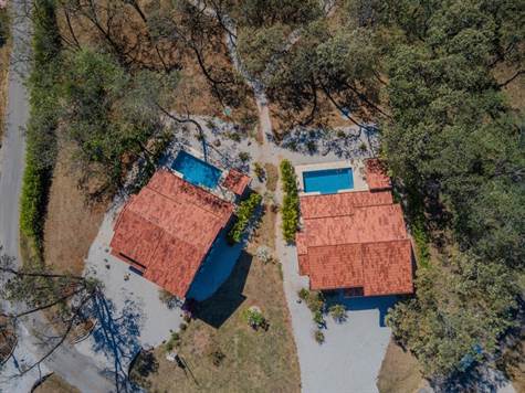 2 Houses Aerial View