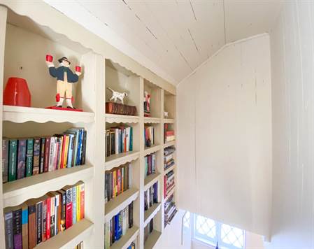 Stairwell bookcase 