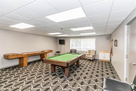 On-site games room