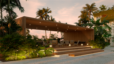 Beautiful and exclusive PH, furnished and equiped for sale in Tulum 