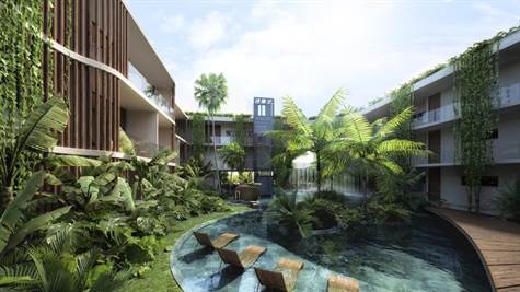 NEW PROJECT DEVELOPMENT FOR SALE IN TULUM SWIMMING POOL COMMUNAL GARDEN