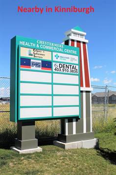 Chestermere Community Health Centre nearby in Kinniburgh