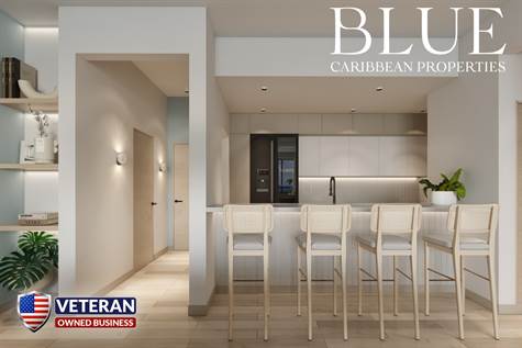 REAL STATE PUNTA CANA - STRATEGIC LOCATION - KITCHEN VIEW
