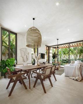 Tulum Real Estate -Magnificent Villa Residence with Garden and private Pool for sale in Tulum