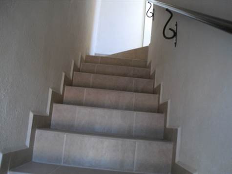 Second floor stairs.