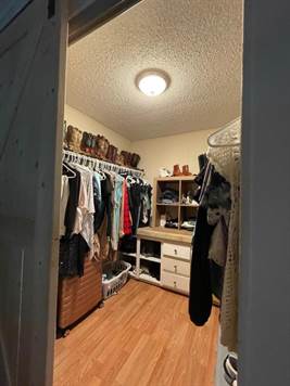 AND THE WALKIN CLOSET IN MASTER!