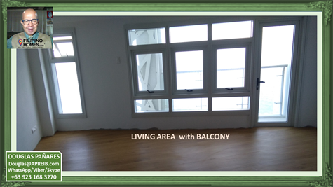 9. Living Area with Balcony