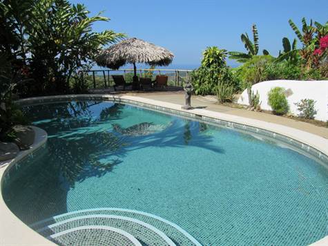 6.42 ACRES - 3 Bedroom BnB Plus Separate Cabina, Pool, Huge Sunset Ocean View, And Room To Expand!!