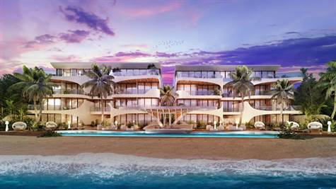 Splendid Beachfront Studio for Sale in Tulum 