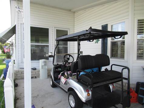 Patio / Golf cart not included
