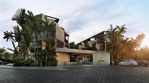 facade - condo with terrace for sale in Playa del Carmen