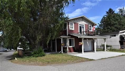 Set on a double corner lot with a laneway to the beach 