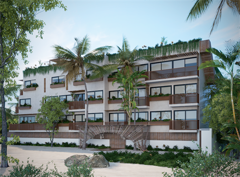 Holbox- Real EstateBeautiful 2B apartment close to the beach for sale in Holbox Paradise