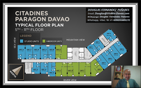 11. Citadines Paragon Davao - 5th to 11th Floor Plan