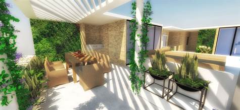 CHARMING NEW PROJECT DEVELOPMENT FOR SALE IN PLAYA DEL CARMEN rooftop