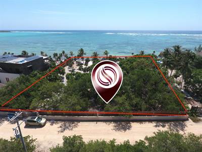 Oceanfront land Reduced Price 38 meters of beachfront, in Soliman Bay, Tulum for sale., Lot MLS-ALTU207, Tulum, Quintana Roo