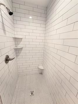 Tiled Walk in Shower