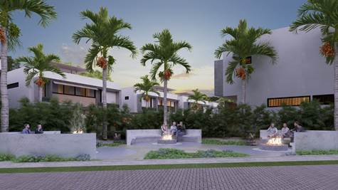 For Sale Three Bedroom Villa in Vita Nova Bavaro Punta Cana Park 