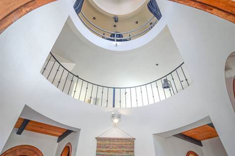 Looking up in Foyer