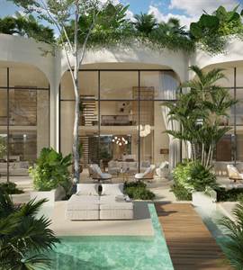 Luxurious 2 bedroom villa with terrace in Tulum!