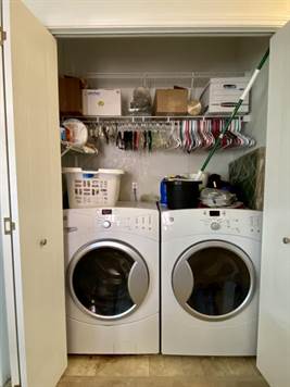 Newer washer /dryer to remain