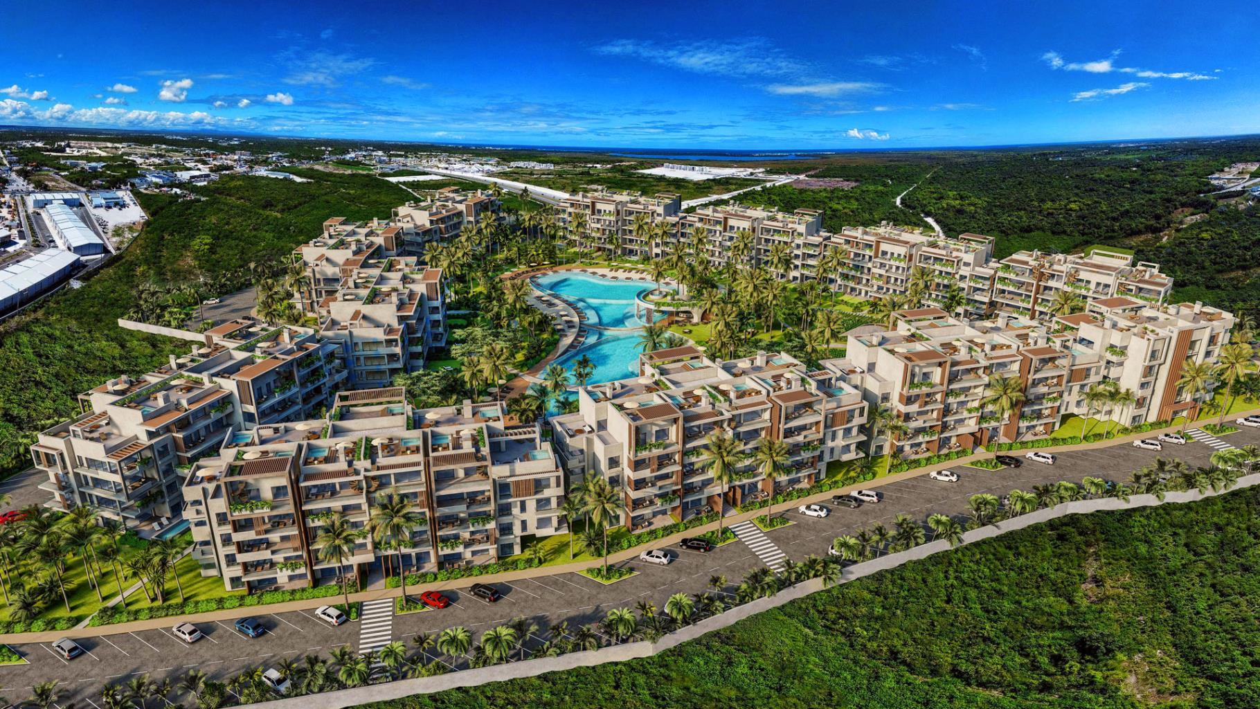 Viva cerca de la acción: nueva inversión primaria o de alquiler en Punta Cana.
