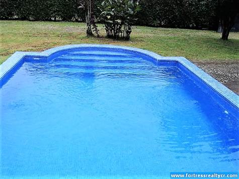 beautifully tiled pool