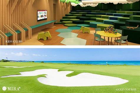 KIDS CLUB AND GOLF COURSE