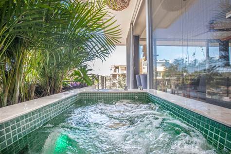 private pool in 2 bedroom penthouse