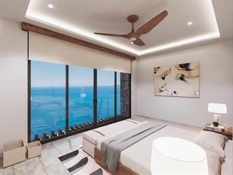 PENTHOUSE FOR SALE IN COZUMEL -- BEDROOM