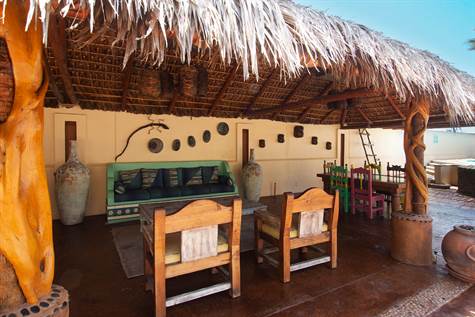 Common area with palapa area