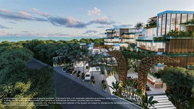 DESIRABLE 2 BDR APARTMENT, ECO TECHNOLOGIES,  STEPS FROM THE BEACH IN TULUM 