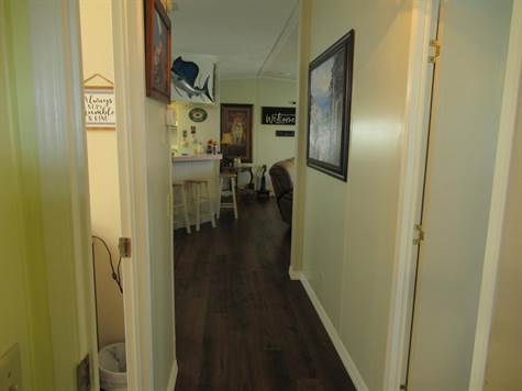 Hallway back to front
