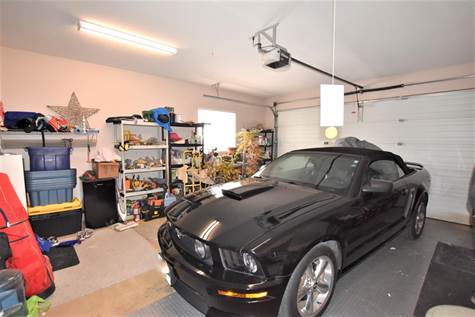 attached double garage 