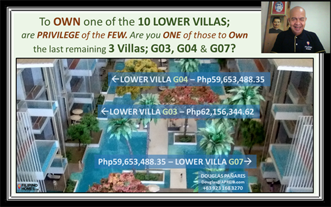 19. Be One to Own the Last 3 Ground Level Villas