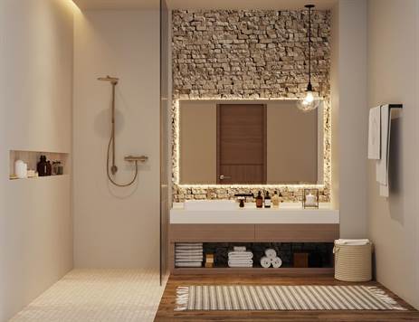 Bathroom mirror - Exclusive Complex for sale in Tulum